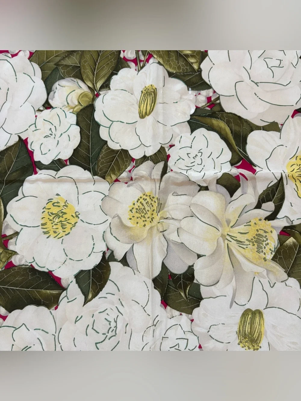 CHANEL silk scarf 34